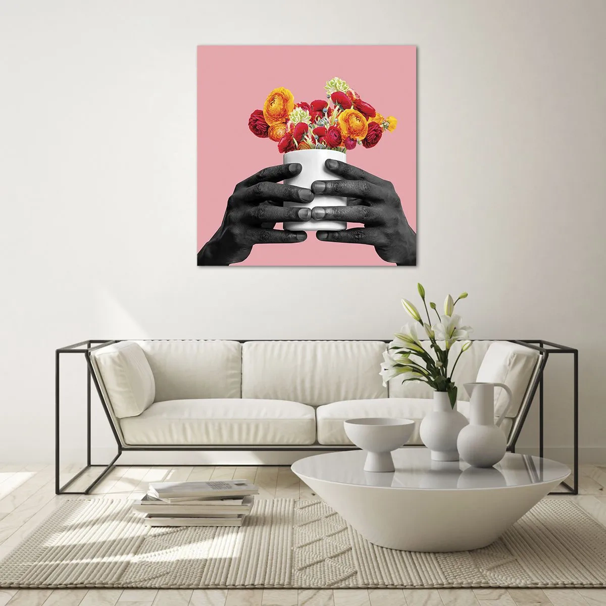 Obraz na szkle - Apoteoza życia - 70x70 cm