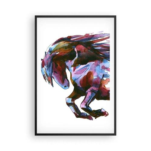 Plakat w czarnej ramie - W uniesieniu - 61x91 cm