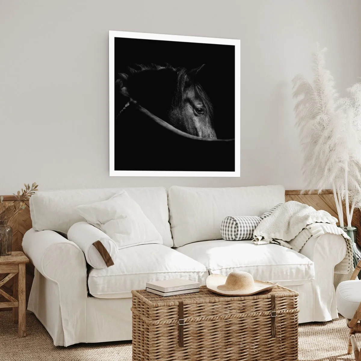 Plakat - Czarny książę - 60x60 cm