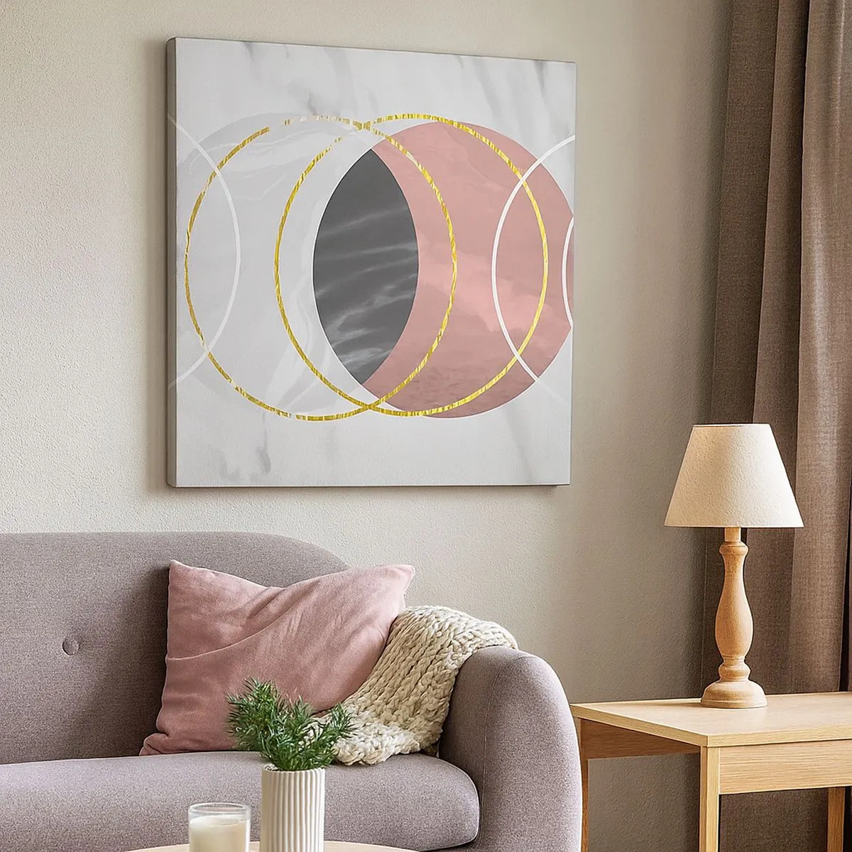 Obraz na płótnie - Muzyka sfer - 30x30 cm