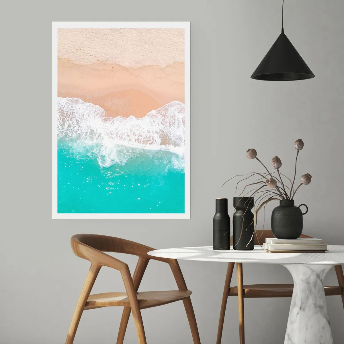 Plakat - Pieszczotliwy dotyk - 70x100 cm