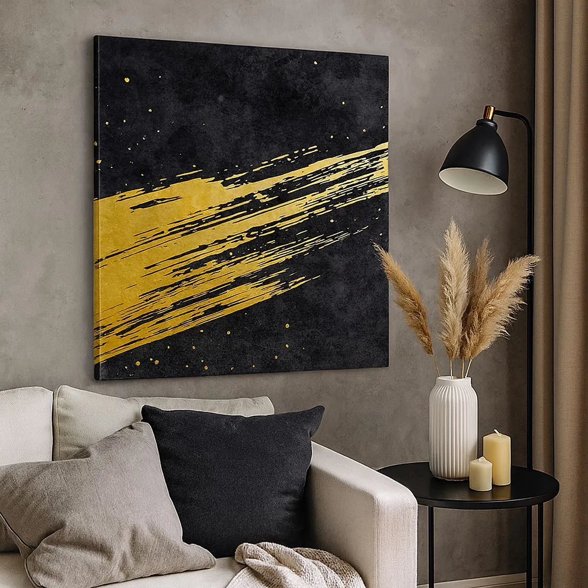 Obraz na płótnie - Skok w nadprzestrzeń - 30x30 cm