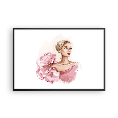Plakat w czarnej ramie - Jak  malowana… - 91x61 cm