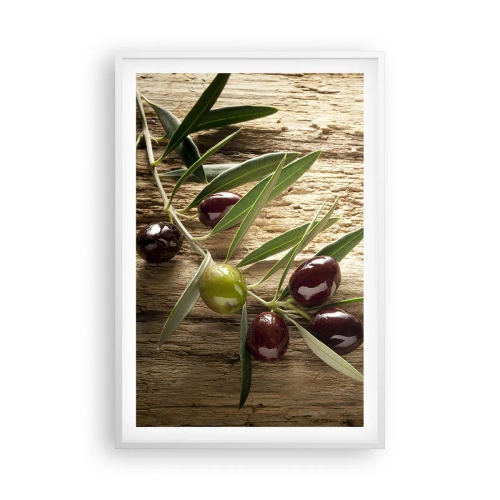 Plakat w białej ramie - Prosto od natury - 61x91 cm