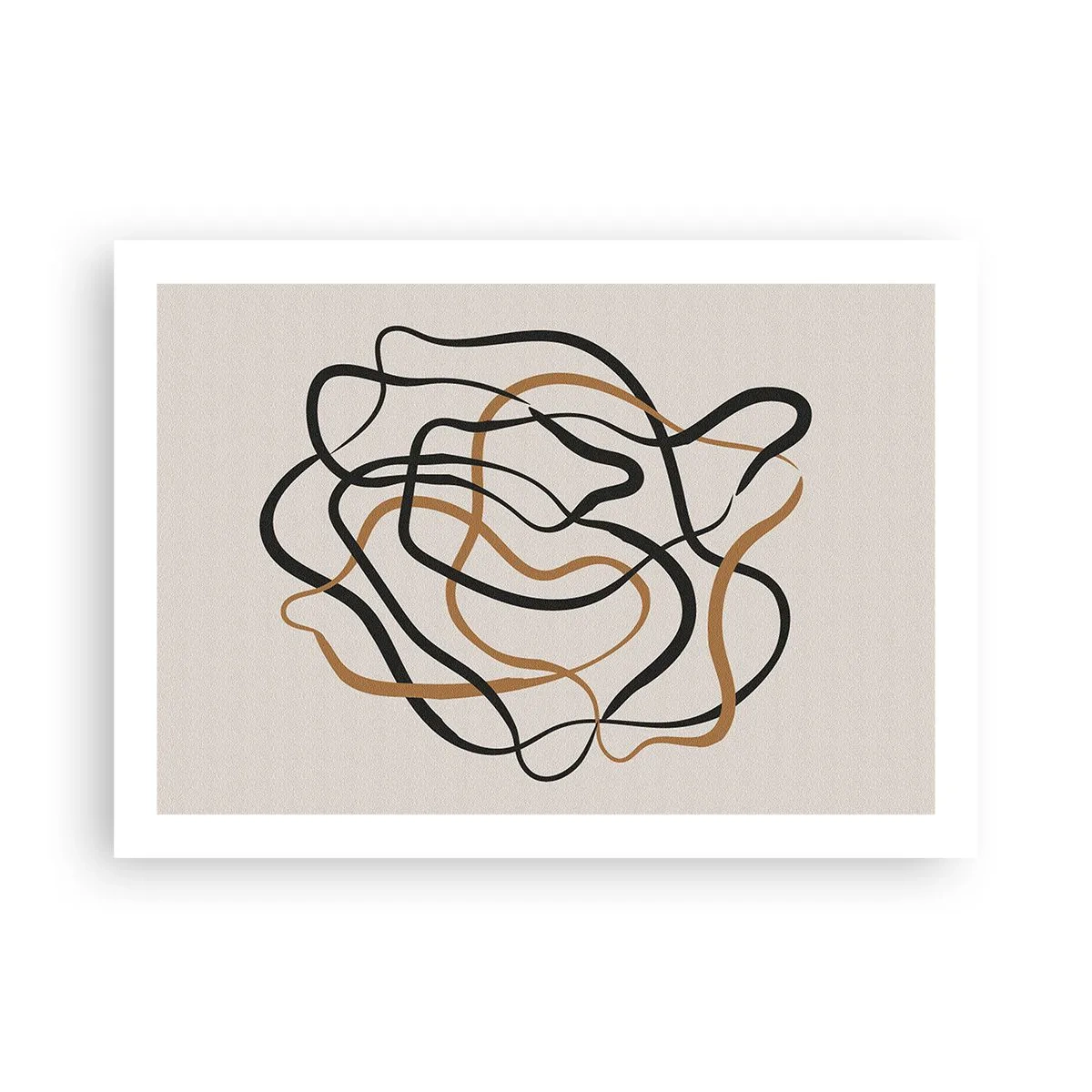 Plakat - Wszystko się pokręciło - 70x50 cm