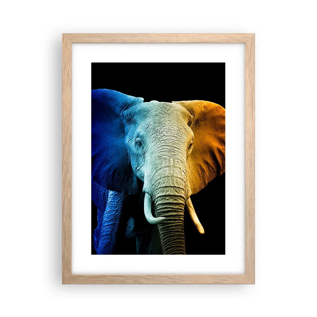 Plakat w ramie jasny dąb - Ekscentryk, nie dziwak - 30x40 cm