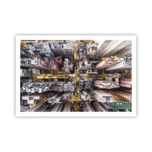 Plakat - Pozdrowienia z Hongkongu - 91x61 cm