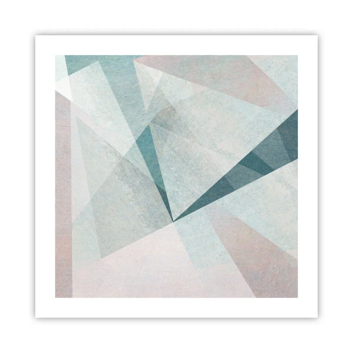 Plakat - Spokojnie choć dynamicznie - 50x50 cm