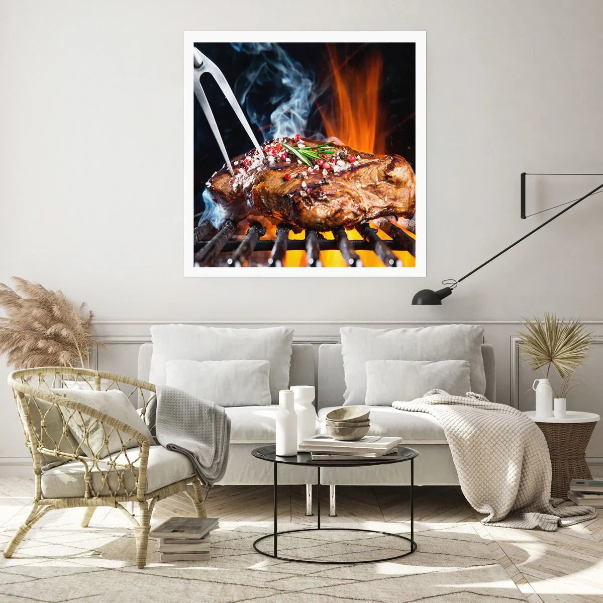 Plakat - Soczyste i wonne - 60x60 cm