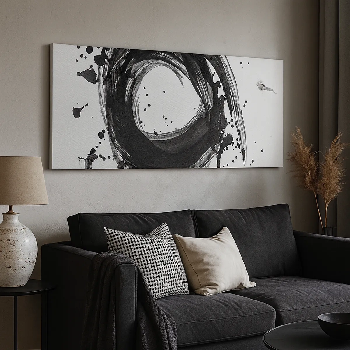 Obraz na płótnie - Wir tworzenia - 30x30 cm