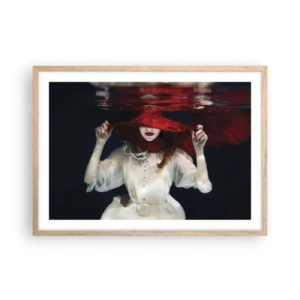 Plakat w ramie jasny dąb - Dziwożona - 70x50 cm