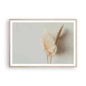 Plakat w ramie jasny dąb - Gdy potrzebne ukojenie - 100x70 cm