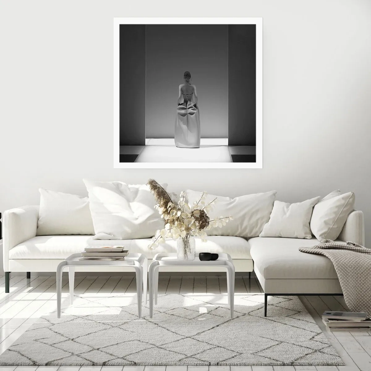 Plakat - Wyrafinowana prostota - 50x50 cm