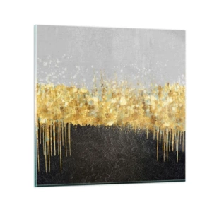 Obraz na szkle - W głąb i ku górze - 60x60 cm