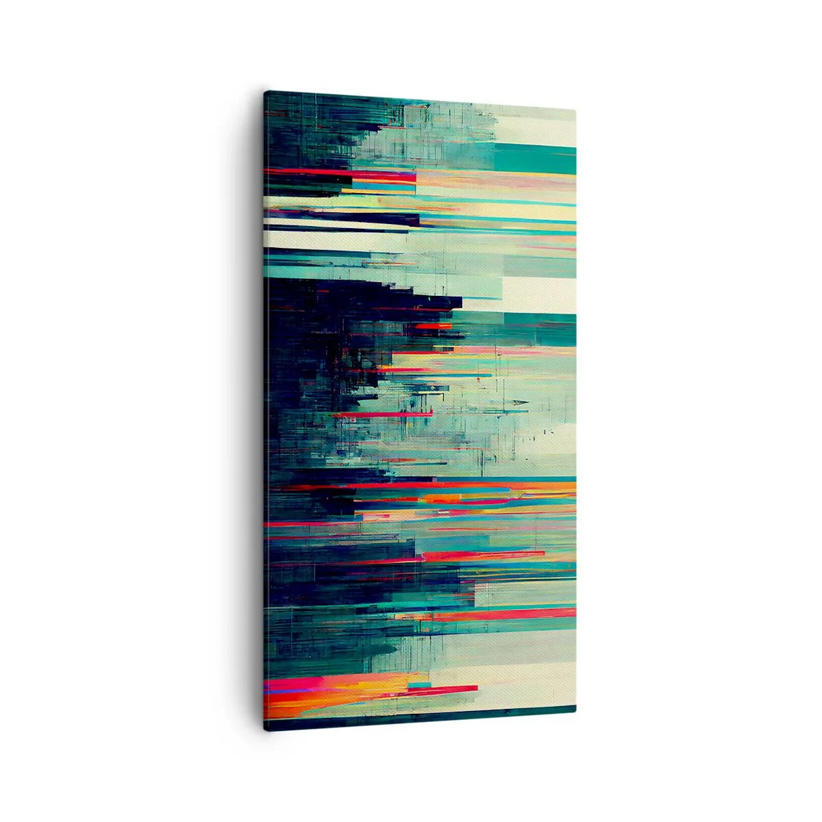 Obraz na płótnie - Futurystyczne miasto - 55x100 cm