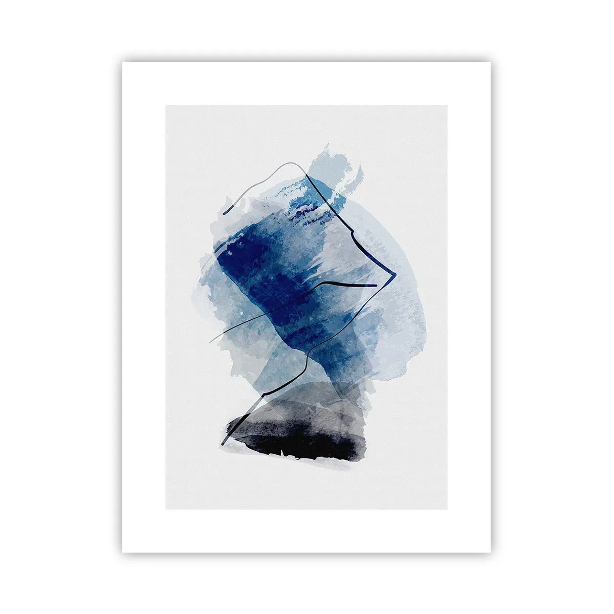 Plakat - Lodowa góra - 30x40 cm