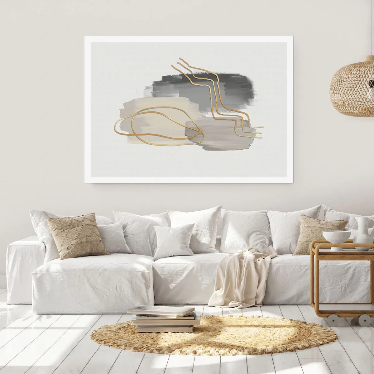 Plakat - Trwanie i ruch - 50x40 cm