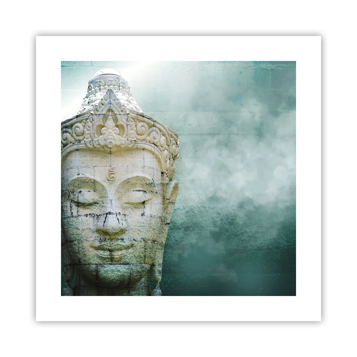 Plakat - Poszukując światła - 40x40 cm