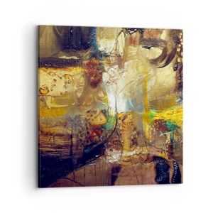 Obraz na płótnie - Zimno, cieplej, gorąco - 70x70 cm