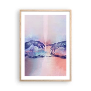 Plakat w ramie jasny dąb - Boska iskra życia - 50x70 cm