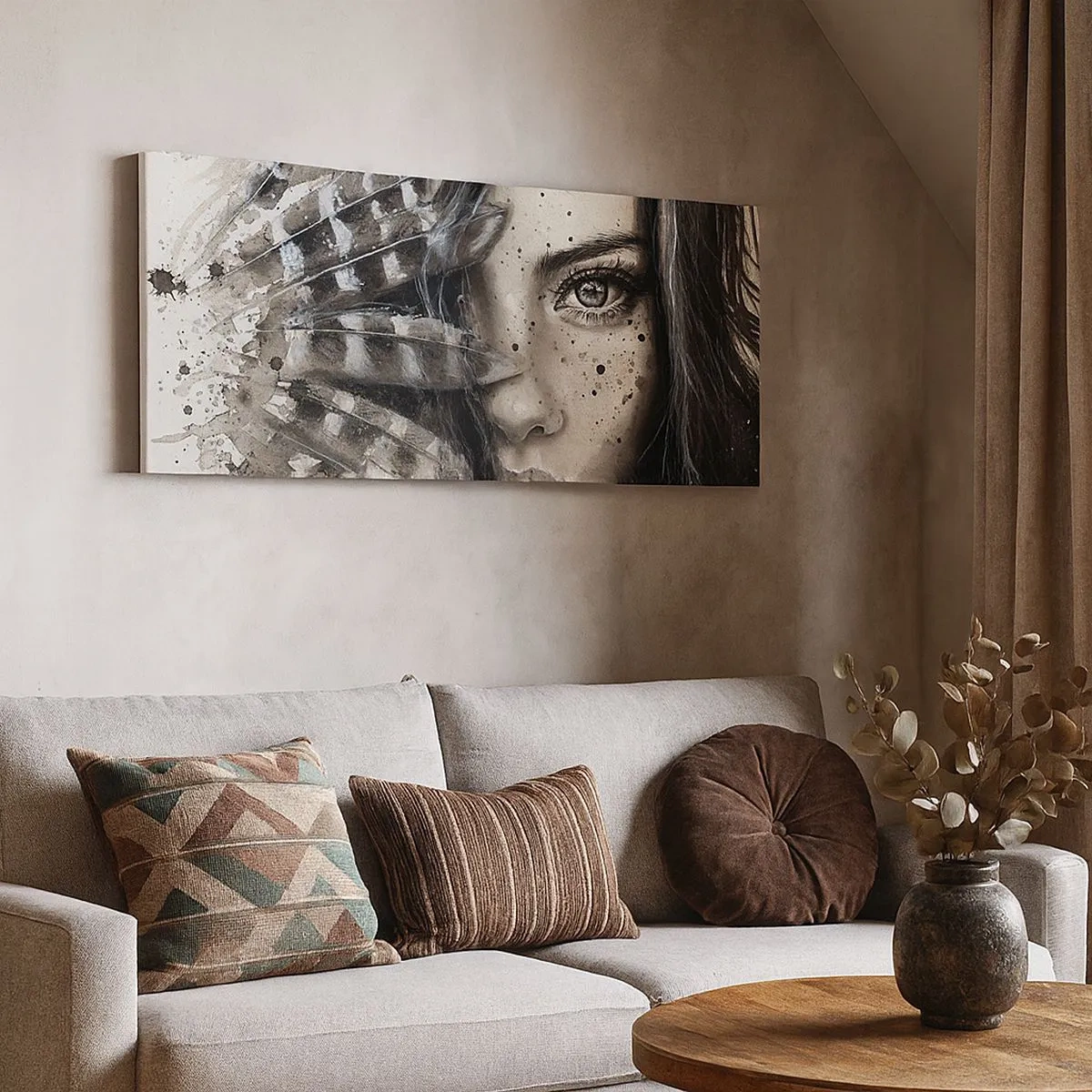 Obraz na płótnie - Dzika piękność - 100x40 cm