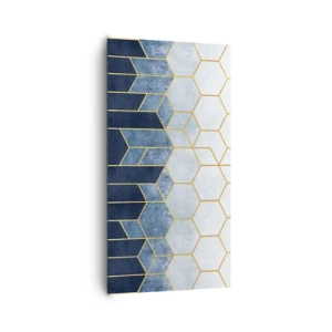 Obraz na płótnie - Kompozycja w synkopowym rytmie - 65x120 cm