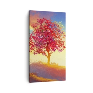 Obraz na płótnie - Pielgrzym u celu - 45x80 cm