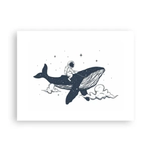 Plakat - Kosmiczna przygoda - 40x30 cm