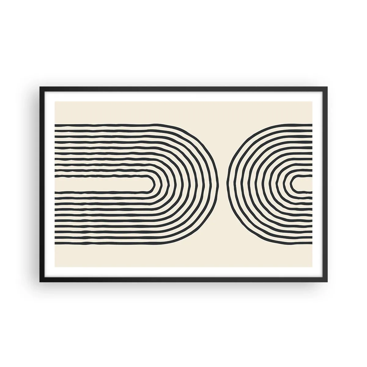 Plakat w czarnej ramie - Już za chwilę… - 91x61 cm