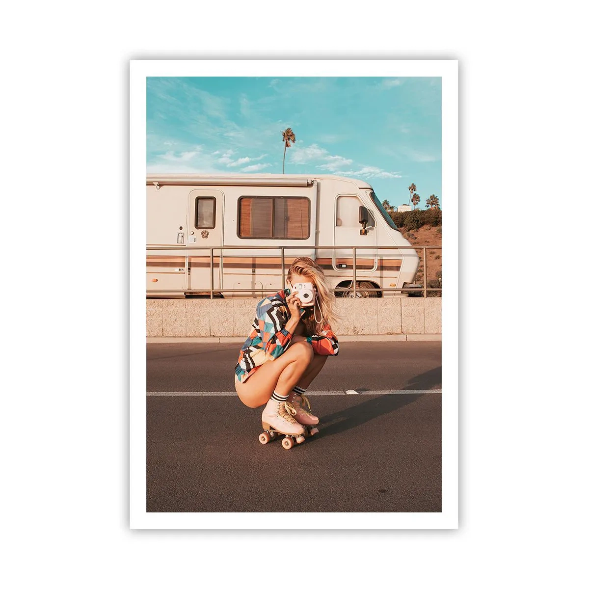 Plakat - Uśmiech, proszę! - 70x100 cm