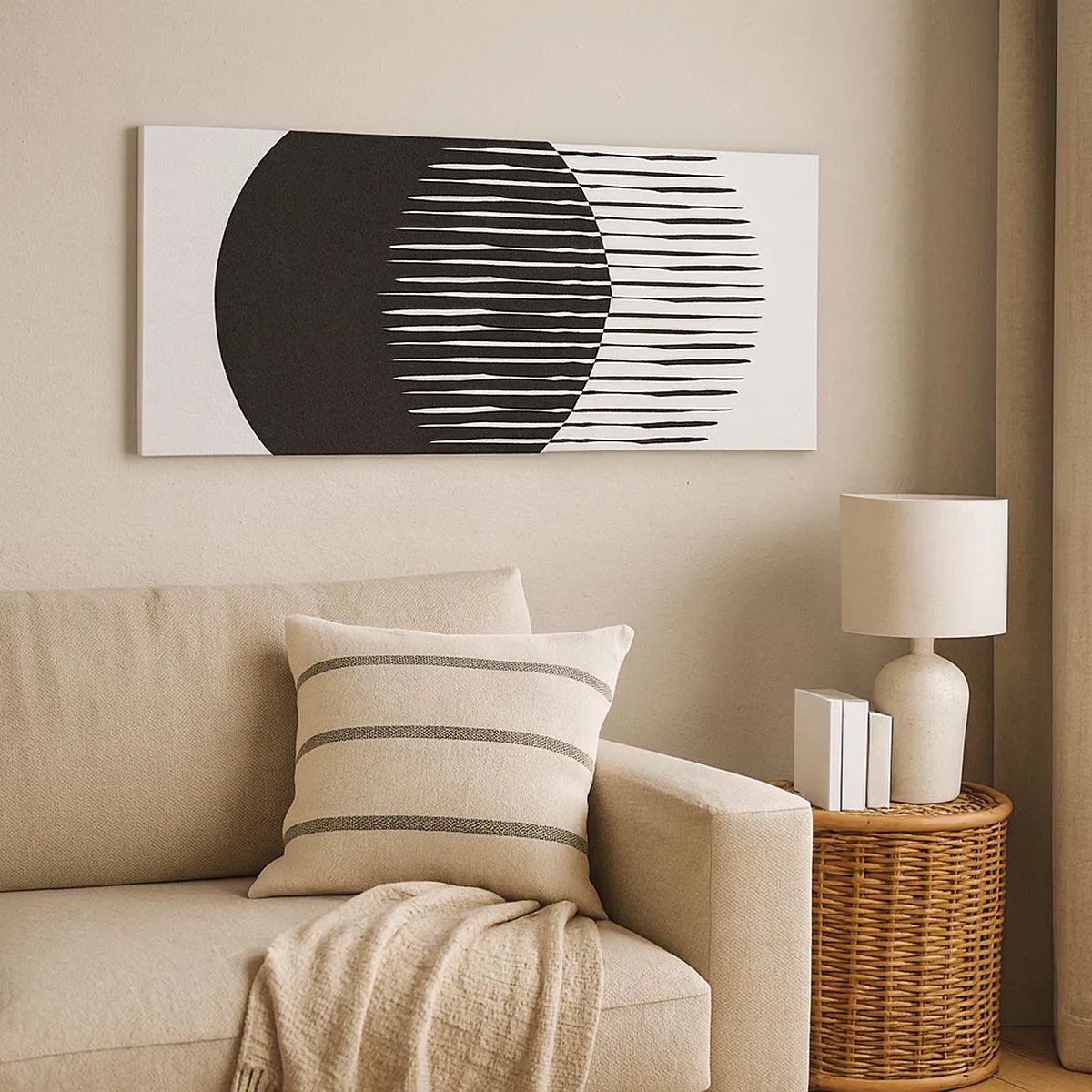 Obraz na płótnie - Jego alter ego - 100x40 cm