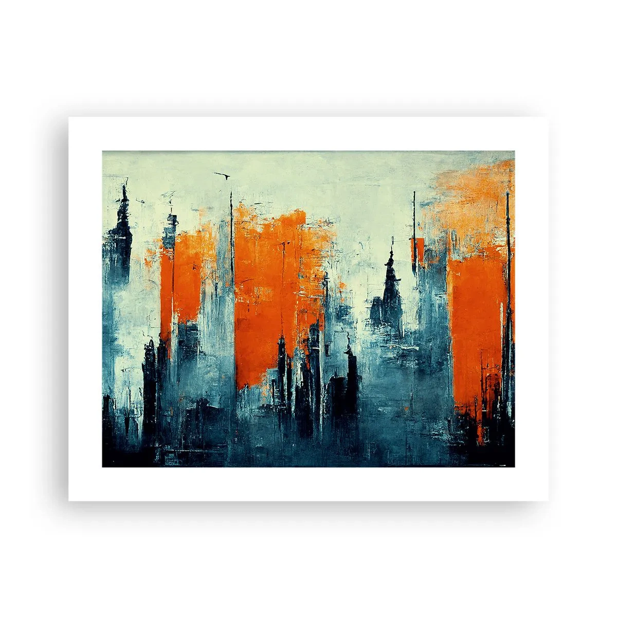 Plakat - Pejzaż nowoczesny - 50x40 cm