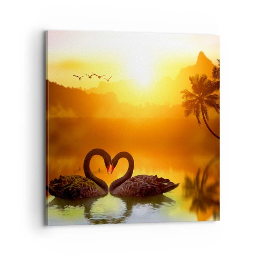 Obraz na płótnie - Wszystko do pary - 70x70 cm