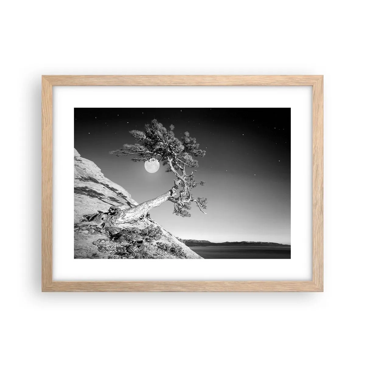 Plakat w ramie jasny dąb - Zwycięska wojowniczka - 40x30 cm