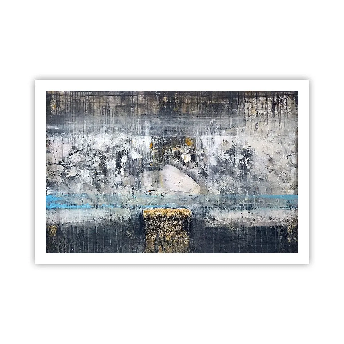 Plakat - Jak po lodzie, jak po grudzie - 91x61 cm