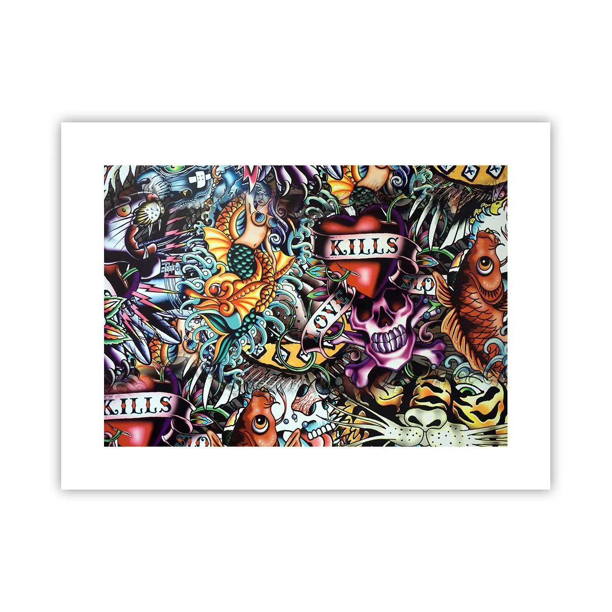 Plakat - Sen tatuażysty - 40x30 cm