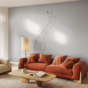 Fototapeta Premium Canvas - Zaledwie obietnica - Kobieta, Grafika, Ciało Kobiety - 400x280 cm