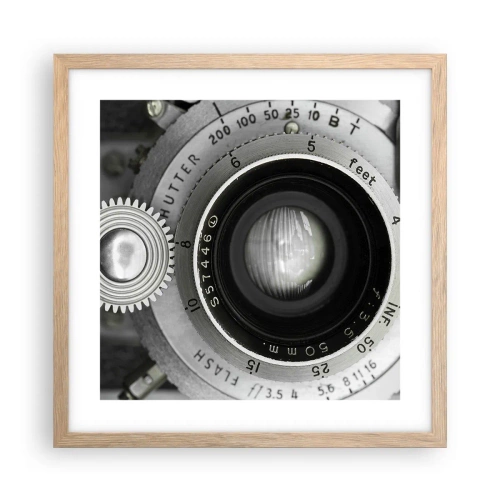 Plakat w ramie jasny dąb - Opowieść o Hollywood - 40x40 cm