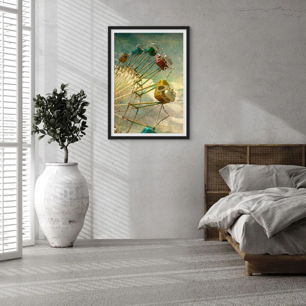 Plakat w czarnej ramie - Będzie, będzie zabawa… - 61x91 cm