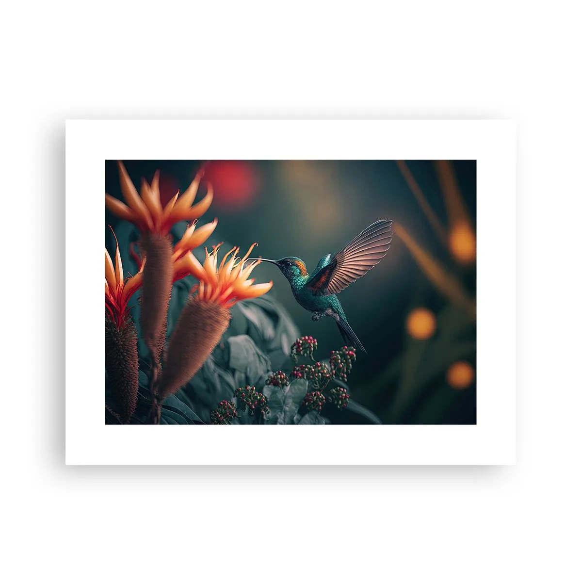 Plakat - naprawdę barwne życie - 40x30 cm