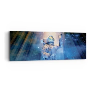 Obraz na płótnie - Wreszcie u celu - 90x30 cm