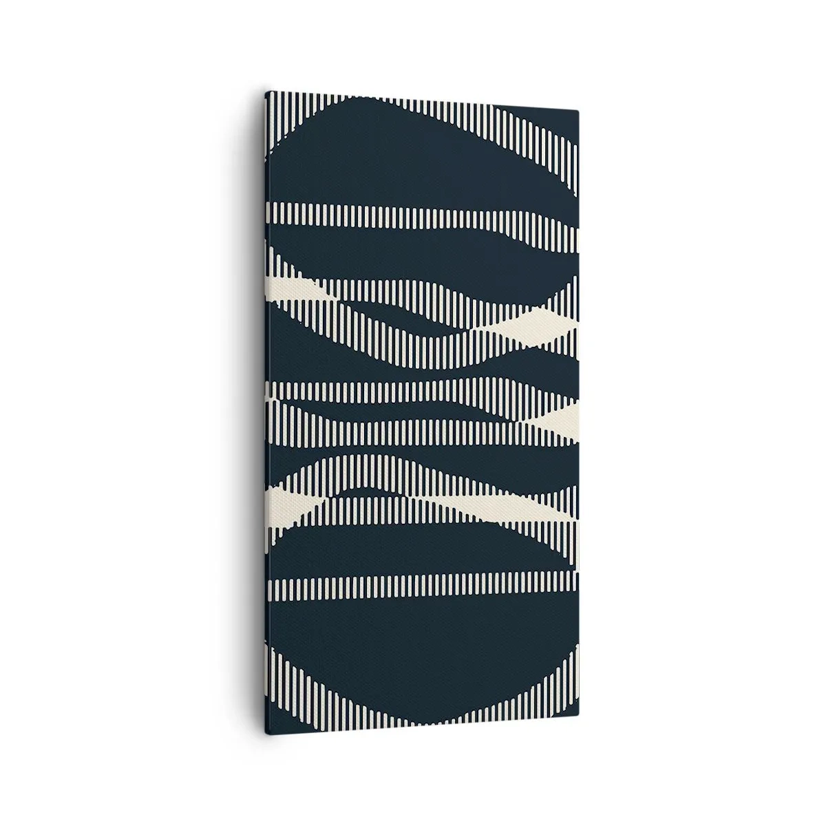 Obraz na płótnie - Próba przełamania ciemności - 55x100 cm