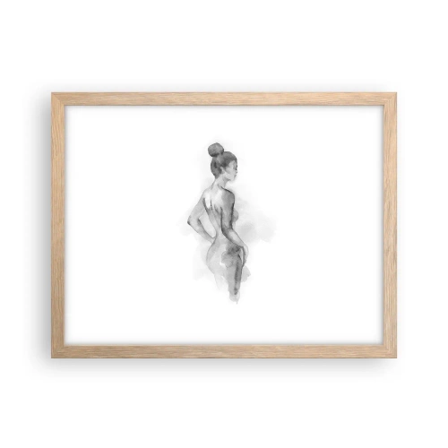 Plakat w ramie jasny dąb - Piękna jak malowanie - 40x30 cm