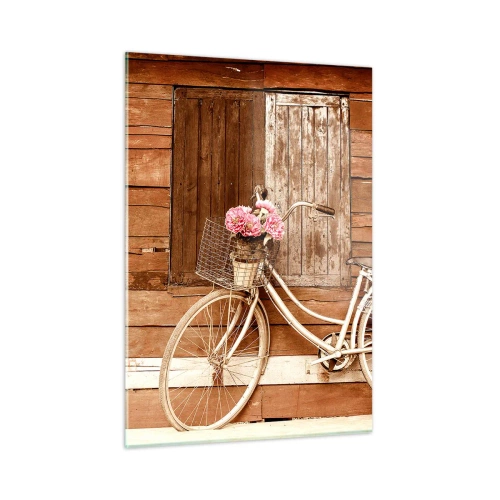 Obraz na szkle - Zaraz wracam - 50x70cm - Zaraz wracam - Nowoczesna dekoracja ścienna do salonu, kuchni i sypialni ARTTOR