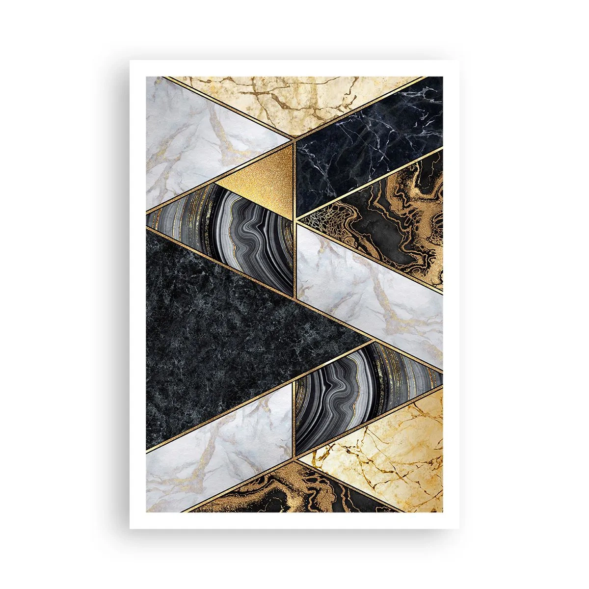 Plakat - Kamień przy kamieniu - 70x100 cm