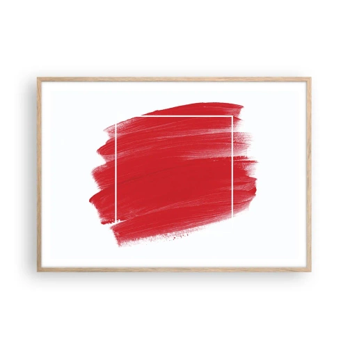 Plakat w ramie jasny dąb - Poza ramą - 100x70 cm