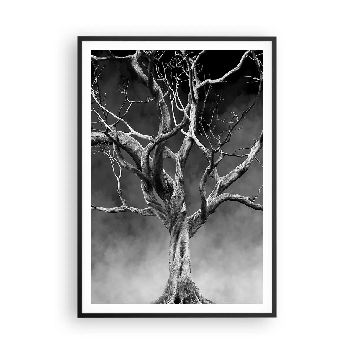 Plakat w czarnej ramie - Pierwotne i święte - 70x100 cm