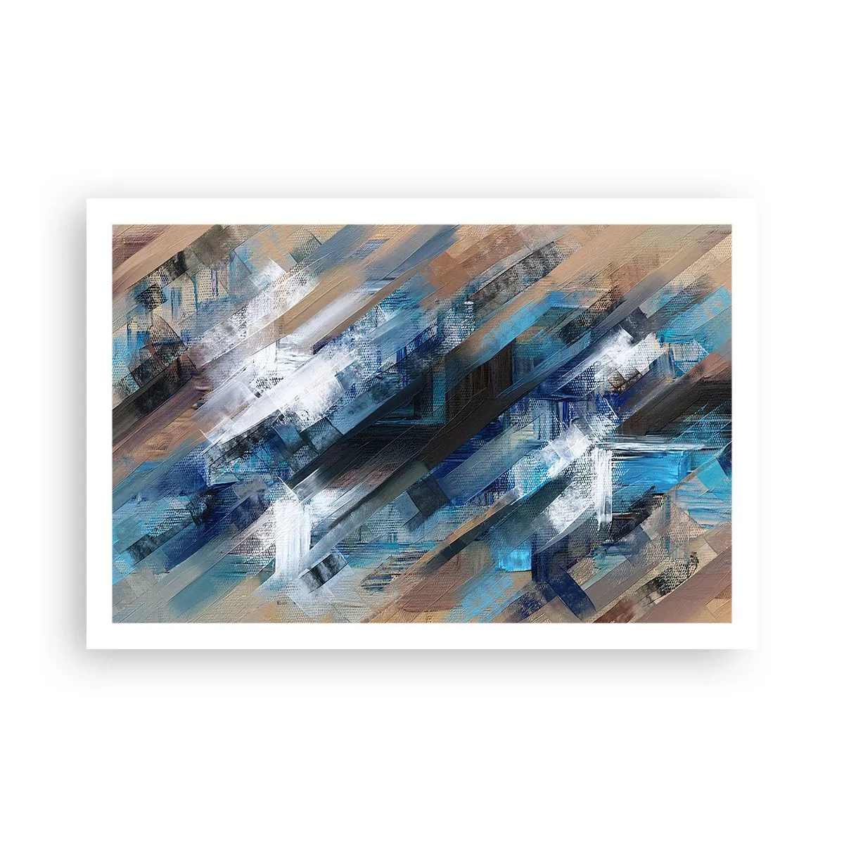 Plakat - Po błękitnym skosie - 91x61 cm