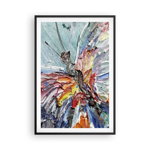 Plakat w czarnej ramie - Pomalowany przez naturę - 61x91 cm