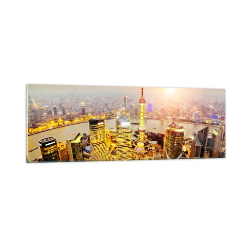 Obraz na szkle - Azjatycki sen - 90x30 cm